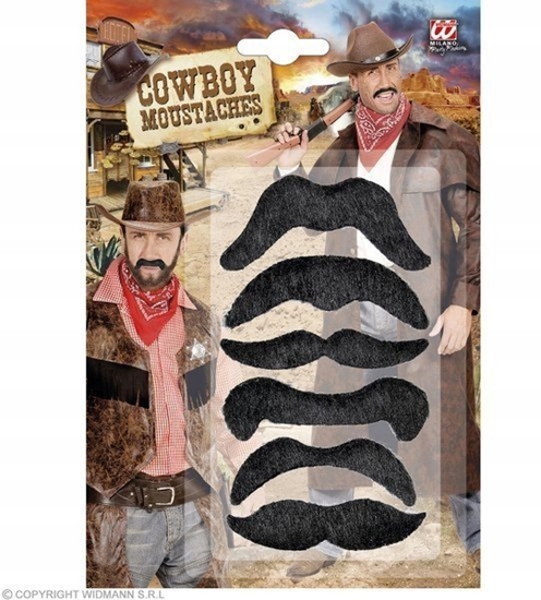 Picture of Cowboy skæg, 6 stk.