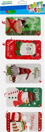 Picture of Craft with Fun BILECIK OKAZ PREZENT CF BN 5SZT 3D MIX PBH12/288