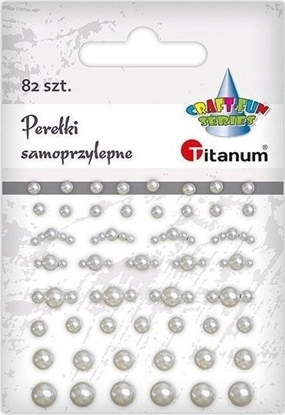 Attēls no Craft with Fun Krysztaki samoprzylepne okr±ge 48szt