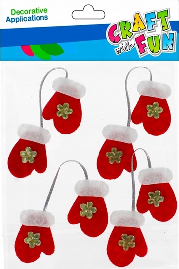 Picture of Craft with Fun OZDOBA BN FILC REKAWICA SPRZYL 4SZT CF PBH12/144