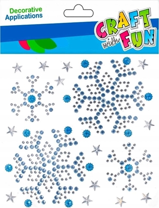 Attēls no Craft with Fun OZDOBA BN KRYSZTALKI SNIEZKI SPRZYL CF 12/288