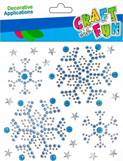 Picture of Craft with Fun OZDOBA BN KRYSZTALKI SNIEZKI SPRZYL CF 12/288