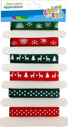 Attēls no Craft with Fun OZDOBA BN TASMA 6MIX 6M/1CM PBH CF 12/288