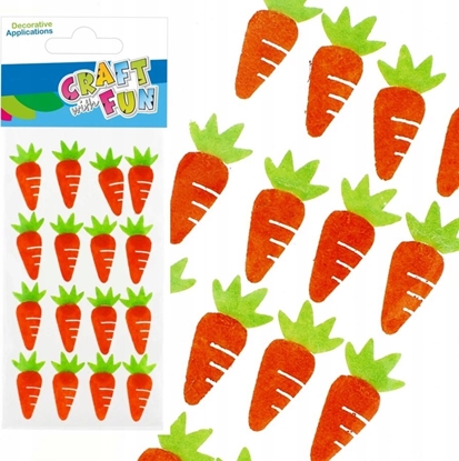 Attēls no Craft with Fun OZDOBA DEK FILC MATCHEW SPRZYL 16SZT CF 12/288