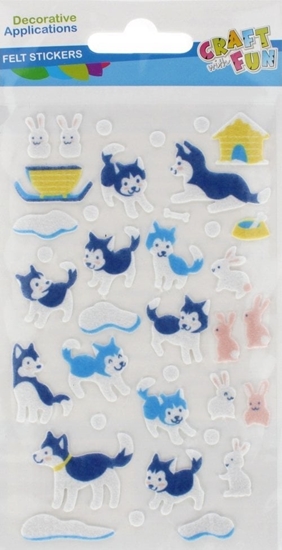 Picture of Craft with Fun OZDOBA DEK FILC PIES/ZAJAC SPRZYL CF PBH 24/288