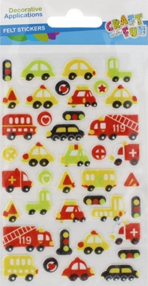 Attēls no Craft with Fun OZDOBA DEK FILC POJAZDY SPRZYL CF PBH 24/288
