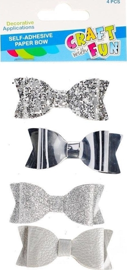 Picture of Craft with Fun OZDOBA DEK KOKARDKI SAPRZYL 6,5CM 4SZT CF 12/144