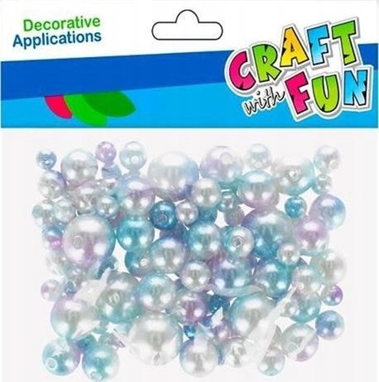 Picture of Craft with Fun OZDOBA DEK KORALIKI PERLY MIX 100SZT CF 12/288