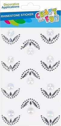 Attēls no Craft with Fun OZDOBA DEK KRYSZT SPRZYL KWIAT 11SZT CF 12/288