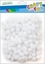 Изображение Craft with Fun OZDOBA DEK POMPON 120SZT/1CM BIEL CF PBH 12/144