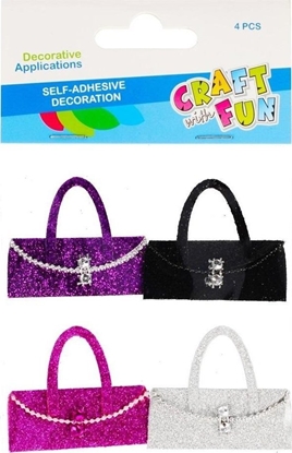 Изображение Craft with Fun OZDOBA DEK TOREBKI SPRZYL 4SZT CF PBH 12/144