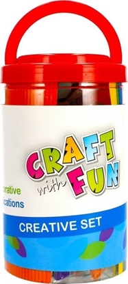 Attēls no Craft with Fun ZEST KREAT 500SZT MIX CF TUB 32
