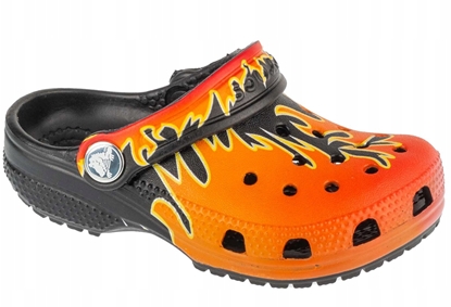 Picture of Crocs Classic Flame Clogs Kids T 211214-0C4 Czarne 23/24