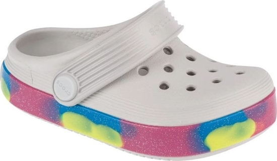 Picture of Crocs Crocs Off Court Glitter Band Clog T 209717-1FS biae 24/25