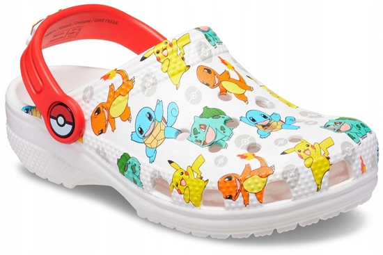 Picture of Crocs Pokemon Classic Kids Clog 207739-94S biae 28/29