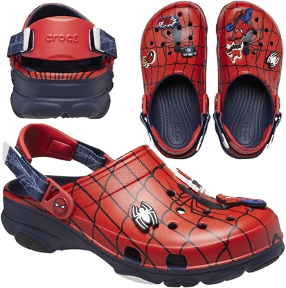 Attēls no Crocs Team Spiderman All Terain Kids Clog 208786-410 Czerwone 34/35