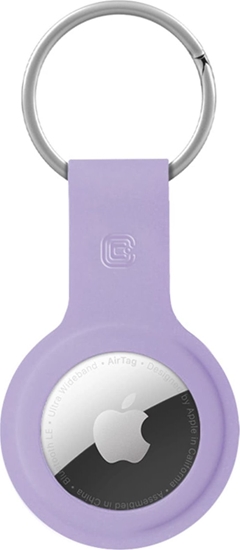 Picture of Crong Brelok Crong Silicone Case with Key Ring Apple AirTag (fioletowy)