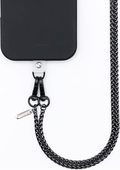 Изображение Crong Phone Crossbody - smycz zawieszka do telefonu czarna - Gwarancja bezpieczestwa. Proste raty. Bezpatna wysyka od 170 z.