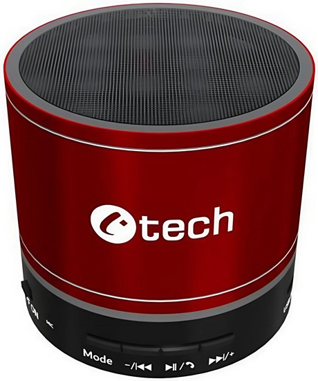 Picture of C-TECH repro SPK-08R, bluetooth, ervená