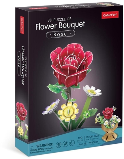 Picture of CUBIC FUN BUKIET KWIATÓW RÓE