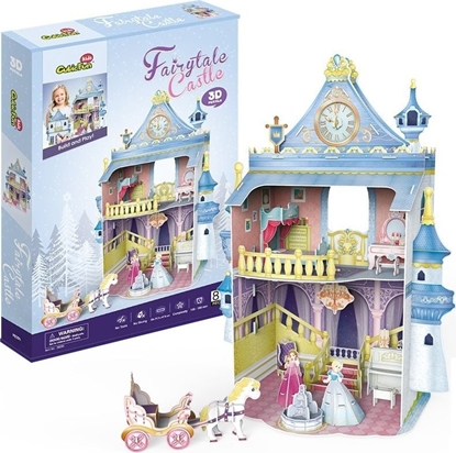 Attēls no Cubicfun Puzzle 3D Domek dla lalek Fairytale Castle