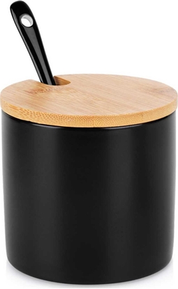 Attēls no CUKIERNICA CUKIERNICZKA CERAMICZNA Z YECZK CZARNA 139681