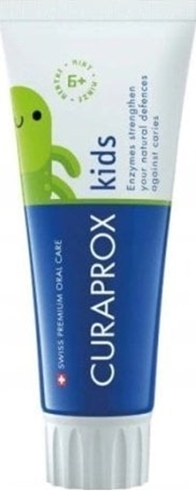 Picture of Curaden Curaprox Kids, Pasta do zbów mitowa 1450 ppm, 60 ml - Dugi termin wanoci!