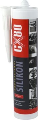 Attēls no CX80 SILIKON Czerwony do wysokich temperatur 310ml (CXSCZERWONY310)