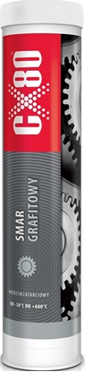 Attēls no CX80 SMAR GRAFITOWY PRZECIWZATARCIOWY KARTUSZ 400G
