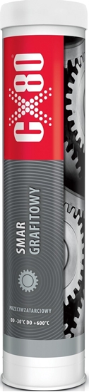 Picture of CX80 SMAR GRAFITOWY PRZECIWZATARCIOWY KARTUSZ 400G