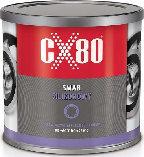 Picture of CX80 SMAR SILIKONOWY DO TWORZYW SZTUCZNYCH I GUM NSF H1 500G