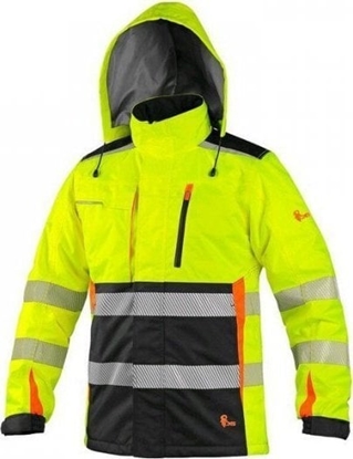 Picture of CXS KURTKA OCIEPLANA Å»ÃÅTO-CZARNA CXS BENSON ROZMIAR L