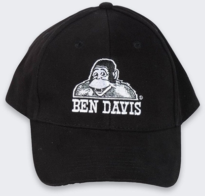 Attēls no Czapka Ben Davis Embroidery Baseball BlackWhite