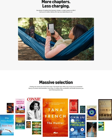 Изображение Czytnik Amazon Kindle 11 z reklamami 16GB (B0CNV9F72P)