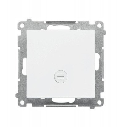 Изображение cznik jednobiegunowy Kontakt-Simon 55 TW1L.01/111 z podwietleniem LED modu 10 AX, 250V~, szybkozcza biay mat