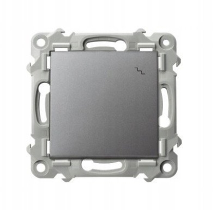 Изображение cznik schodowy Ospel Szafir P-3Z/m/70 szary mat