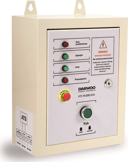 Изображение Daewoo DAEWOO ATS 15-220GDA MODU AUTOMATYKI SZR AUTOMATYKA DO AGREGATÓW