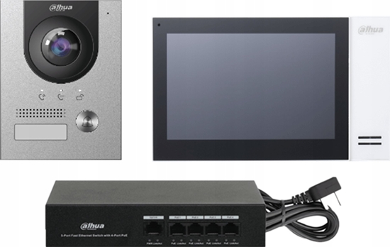 Изображение Dahua Technology ZESTAW WIDEODOMOFONOWY DAHUA KTP01-S2(F)