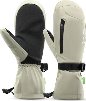 Attēls no Dakine Rkawice narciarskie Qunature Full Length rozmiar L- jasnobrzowe
