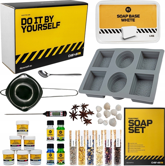 Изображение Dalli Werke SET ZUM SELBERMACHEN VON SEIFE SEIFENBASIS WEIAY 1 KG