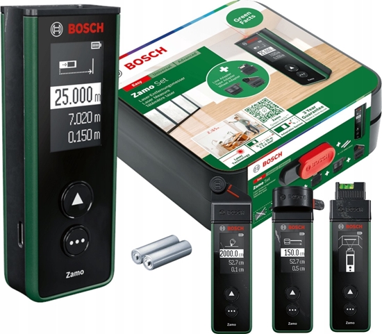 Изображение Dalmierz laserowy Bosch Dalmierz laserowy Bosch Zamo IV set
