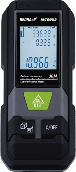 Picture of Dalmierz laserowy Dedra Dalmierz laserowy 30m, mini