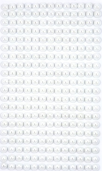 Picture of Dalprint Pereki samoprzylepne DPCRAFT 6mm 260szt - off white Dalprint