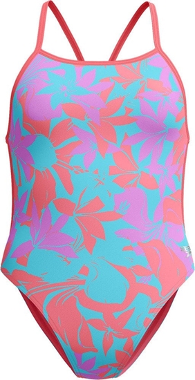 Изображение Damski Strój Kpielowy Alov Digi Vbk  fiery red/white/french blue rozmiar 34