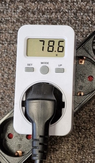 Picture of Daudzfunkcionāls kontaktligzdas elektroenerģijas skaitītājs / 16A