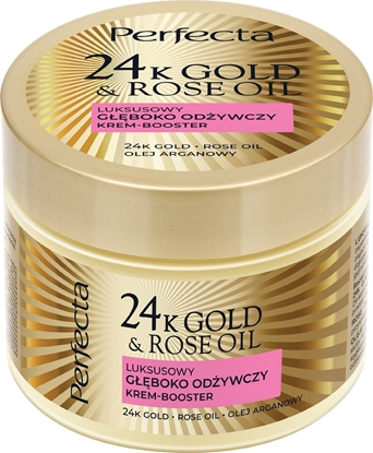 Attēls no DAX PERFECTA 24K Gold&Rose Oil Luksusowy gboko odywczy krem-booster