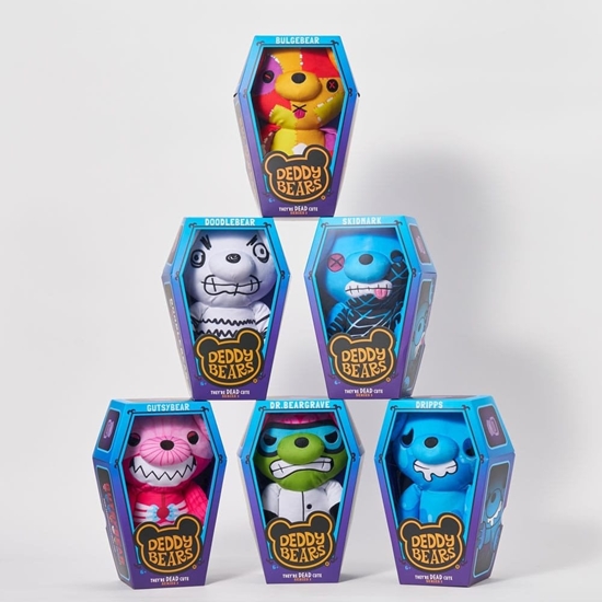 Picture of DEDDY BEARS Plush in a coffin, 30 cm