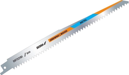 Изображение Dedra Brzeszczoty do piy szabl.225/200mm, drewno+el.met, BIM,2szt