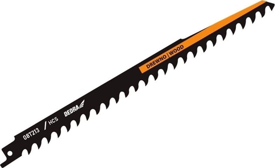 Изображение Dedra Brzeszczoty do piy szablastej 240/215mm, drewno, HCS, 2szt