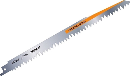 Изображение Dedra Brzeszczoty do piy szablastej 240/215mm, drewno, HCS, 2szt